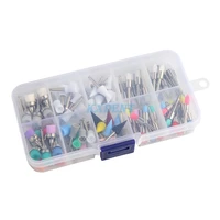 100pcsbox dental mixed polishing brush polisher prophy rubber cup latch colorful nylon bristles dentistry lab material tools