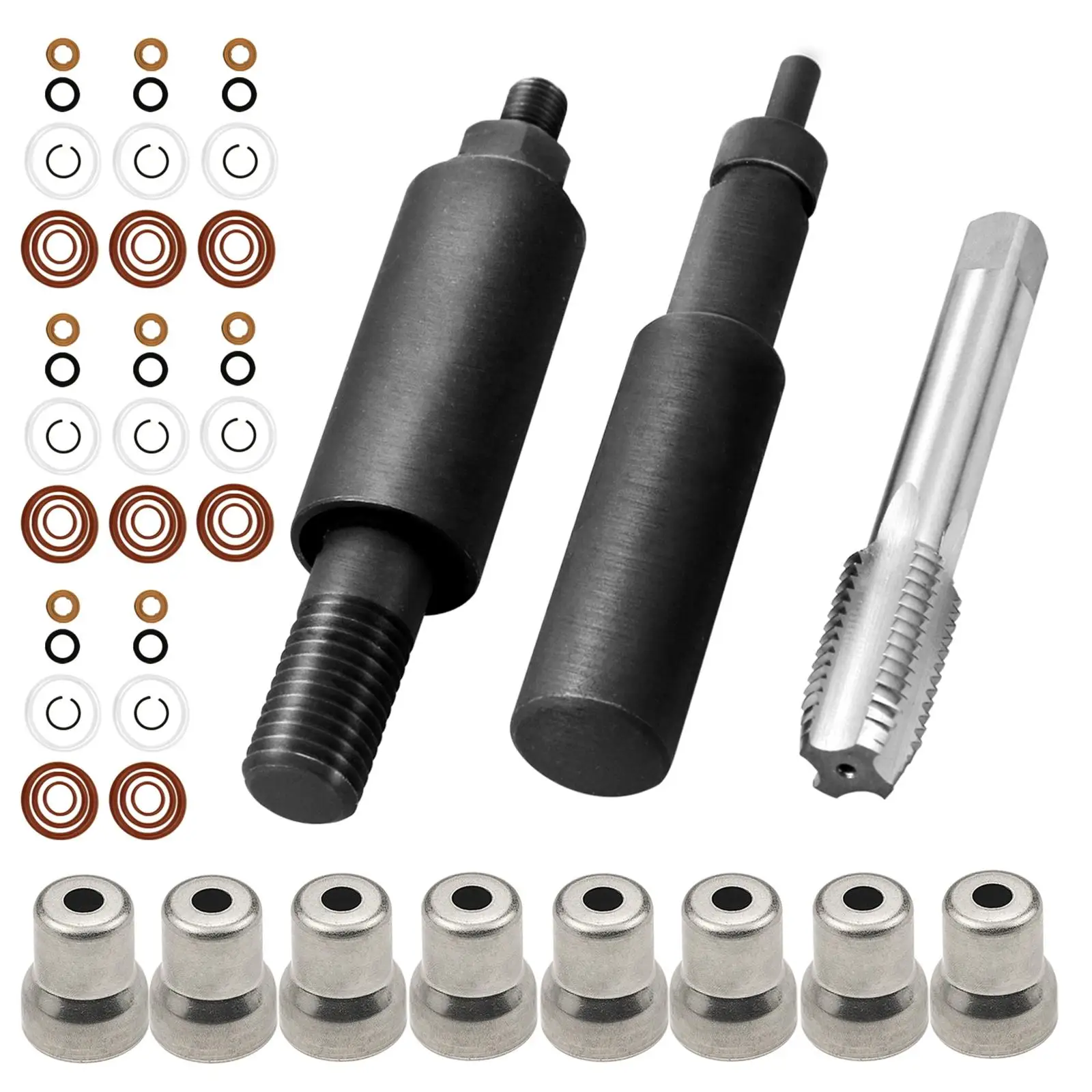 

Fuel Injector Sleeve Cup Puller Installer Set Replacement for Ford