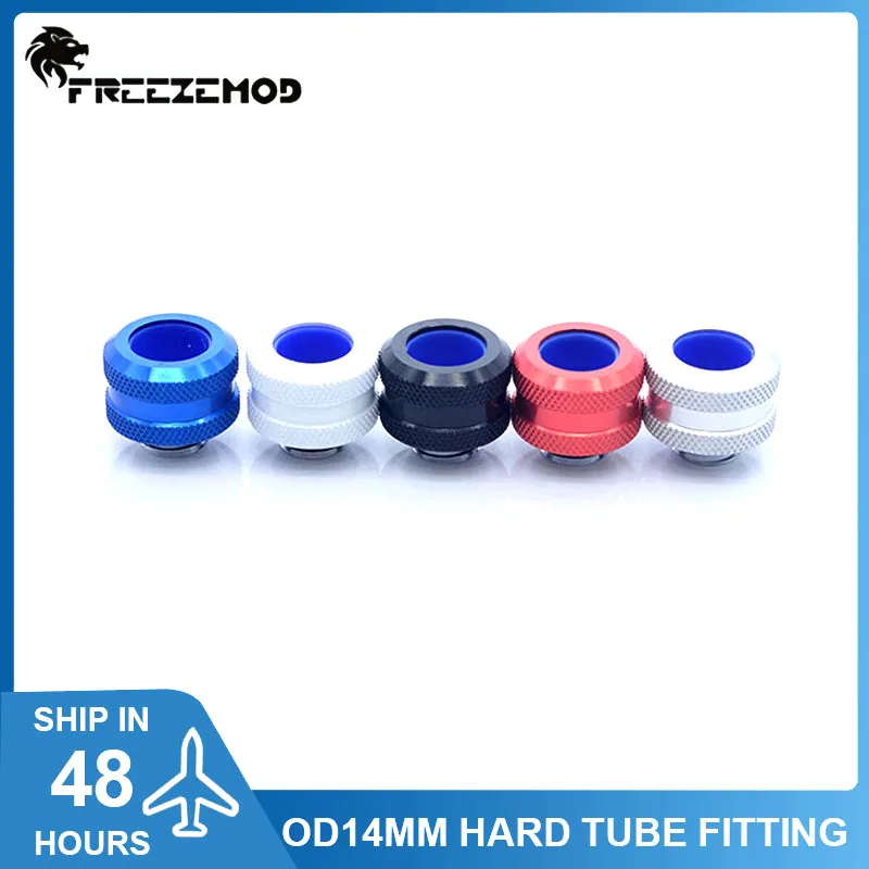 

FREEZEMOD, система водяного охлаждения, внешний диаметр 14 мм, акриловая труба PETG G1/4 дюйма, соединитель компрессии для компьютера, охладитель жид...