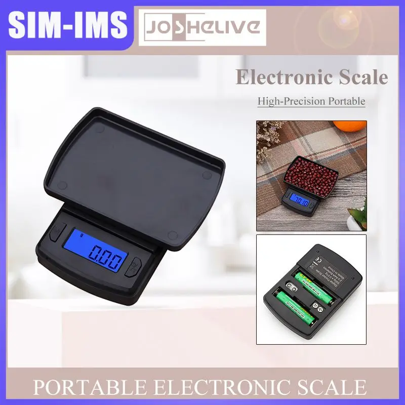 

Food Spices Pocket Scale Digital Display Precision Weight Scale Mini Electronic Scale Kitchen Accessories Tools Jewelry Plastics