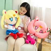 cute plush 25cm kawaii anime tsukino usagi sailor moon stuffed high quality toys decor gifts for boys girl friends childrens