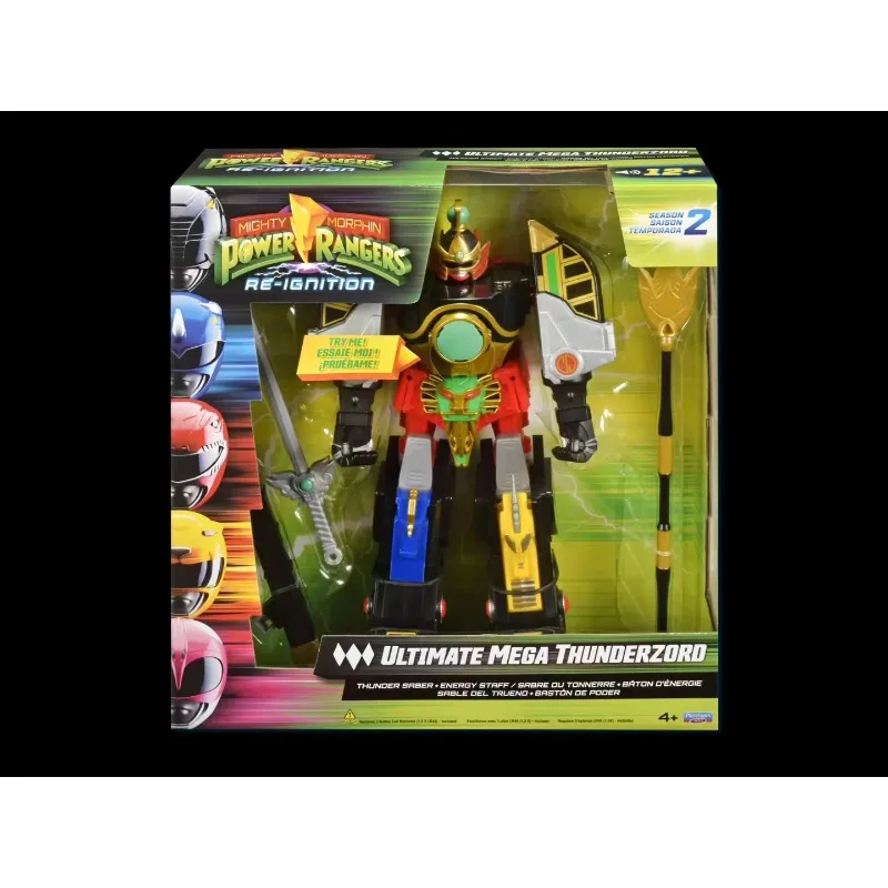 Фото Коллекционная фигурка Ultimate Mega Thunderzord: Энергетический жезл Thunder Saber из Mighty Morphin Power Rangers Re-Ignition №4