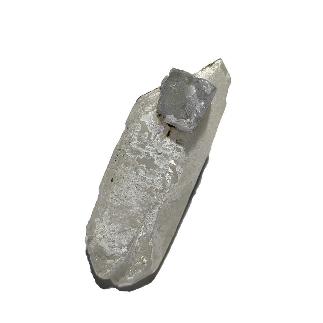 

C3-6E натуральный флюоритовый кварц образец минерального кристалла от Yaogangxian Mine