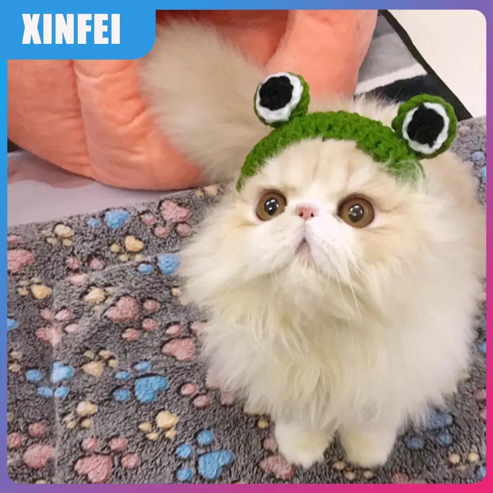 

Cosplay Accessories Winter Headgear Warm Cat Cap Cute Elastic Knitted Hat For Party Photo Shoot Props Decoration Cat Accessories