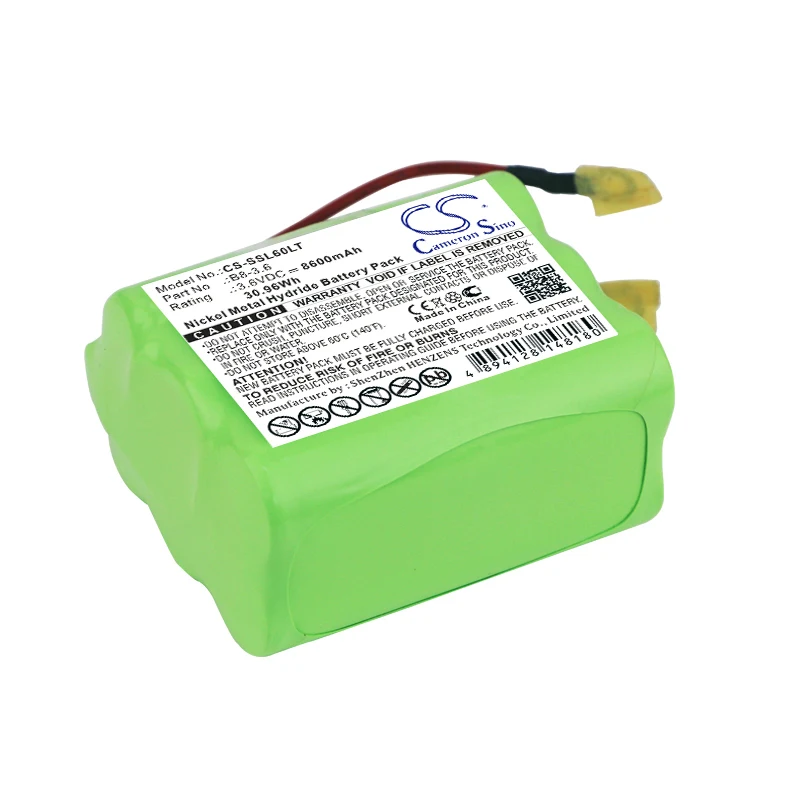 

Сменный аккумулятор CS для Sealite SL60, SL70 B8-3.6 8600mAh/30.96Wh