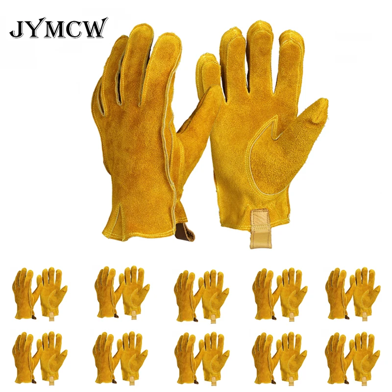 

1 Pair/3 Pairs/5 Pairs/8 Pairs Men's Mechanical Work Gloves Cycling Driving Outdoor Sports Hunting Gloves