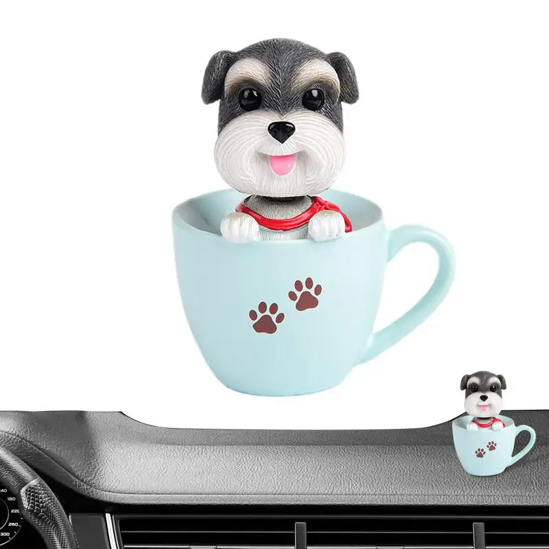 Собака Пупсы для приборной панели автомобиля фигурки танцоров трясущий орнамент