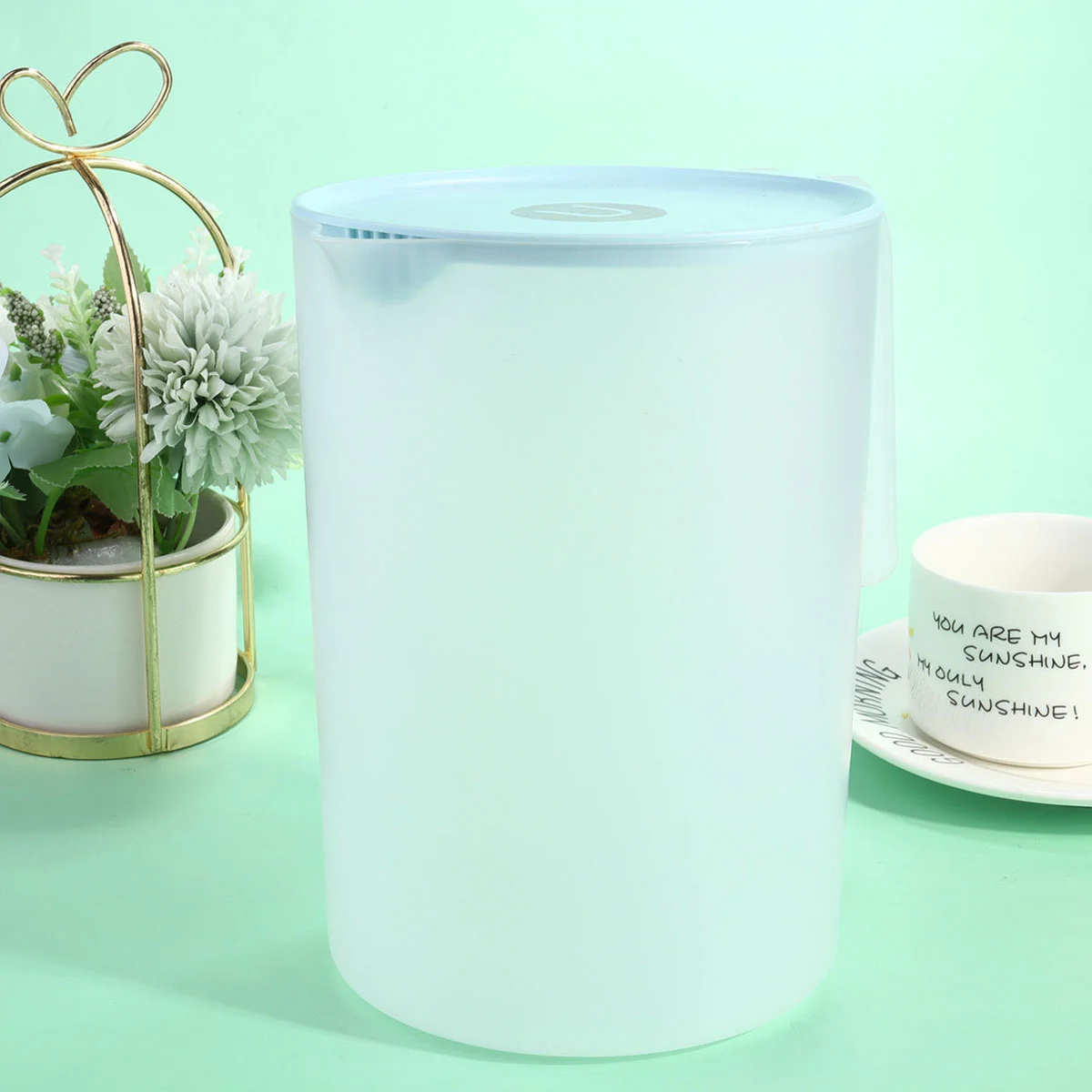 Путешествующий кувшин для питья с весами чайник напитков стеклянный горшок сока