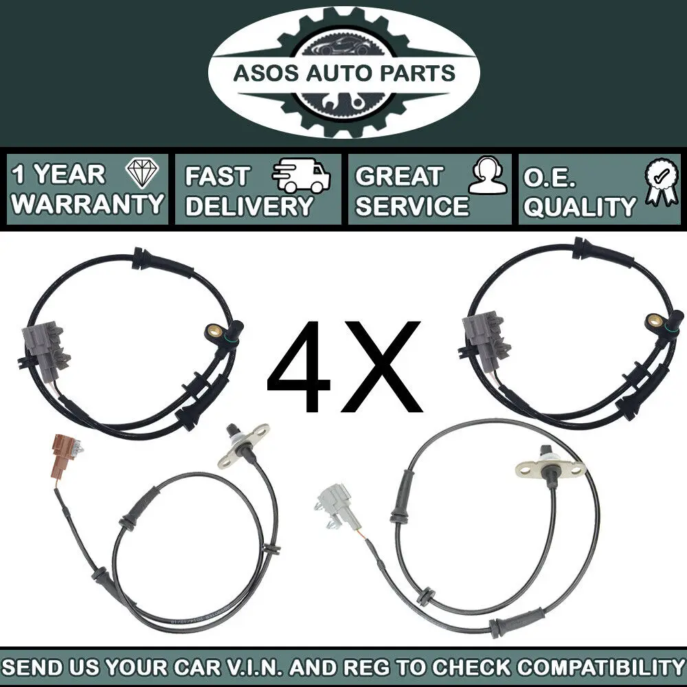 

Датчик скорости ABS 4X Подходит для NISSAN NP300 NAVARA PATHFINDER 2,5 dCi