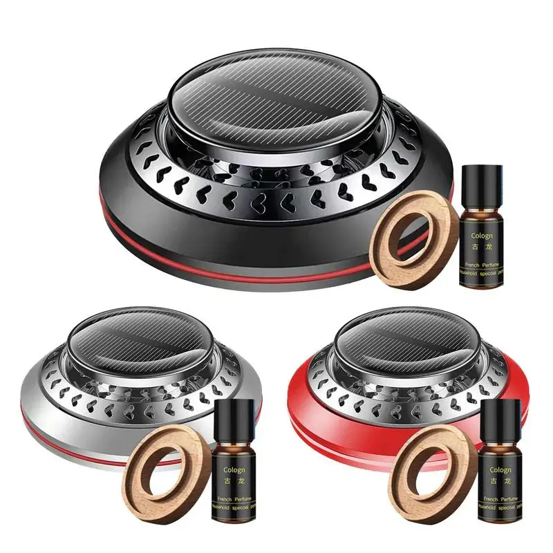 

Smart Perfume Diffuser for Car Solar Power Cyclone Car Diffuser Essential Oil Diffuser for Car Dashboard Auto interior accessory