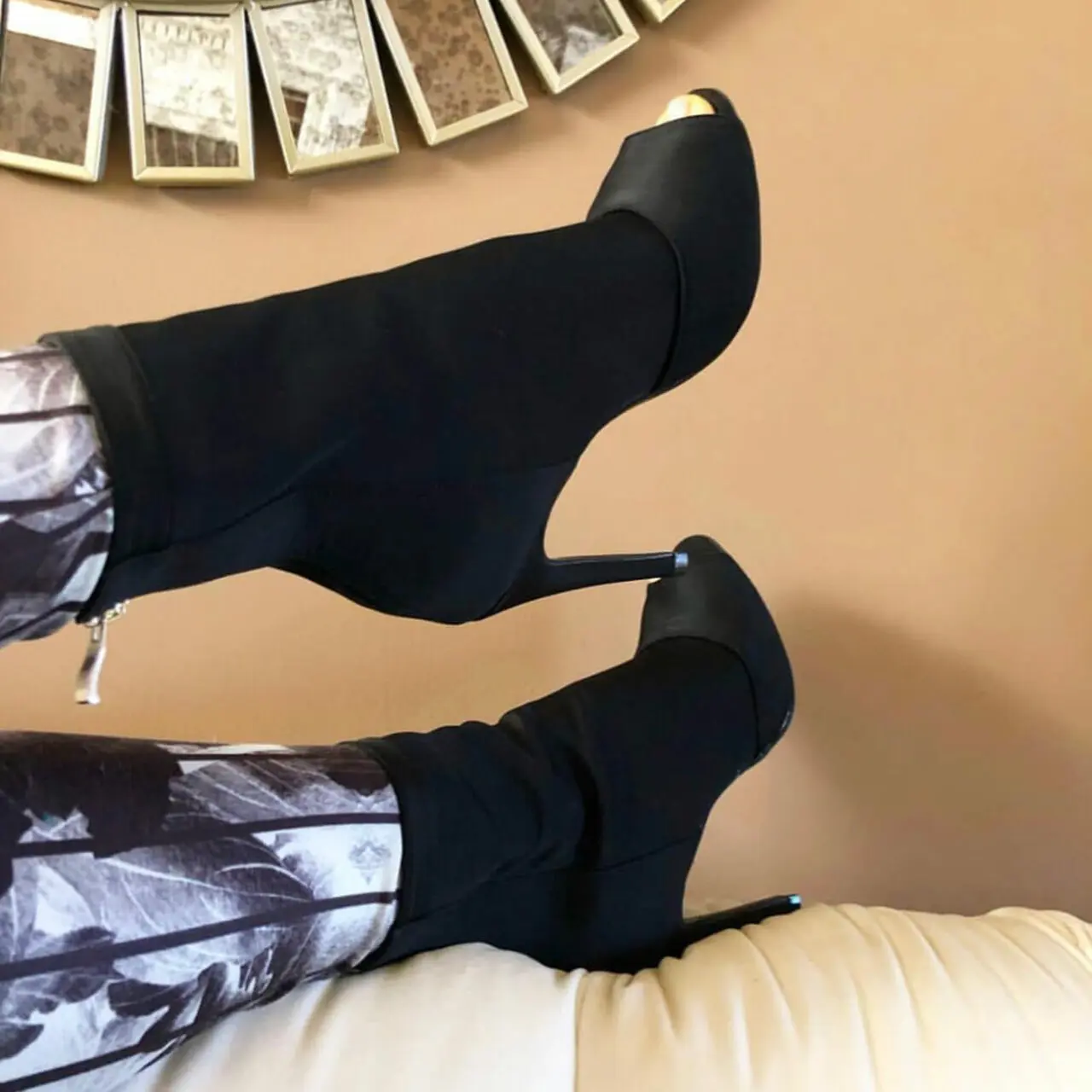 Dance shoes High-Heeled High Heels Women Shoes Plus Size For Latin Salsa Jazz Ballroom Outdoor Dancing Boots Shoes For Women