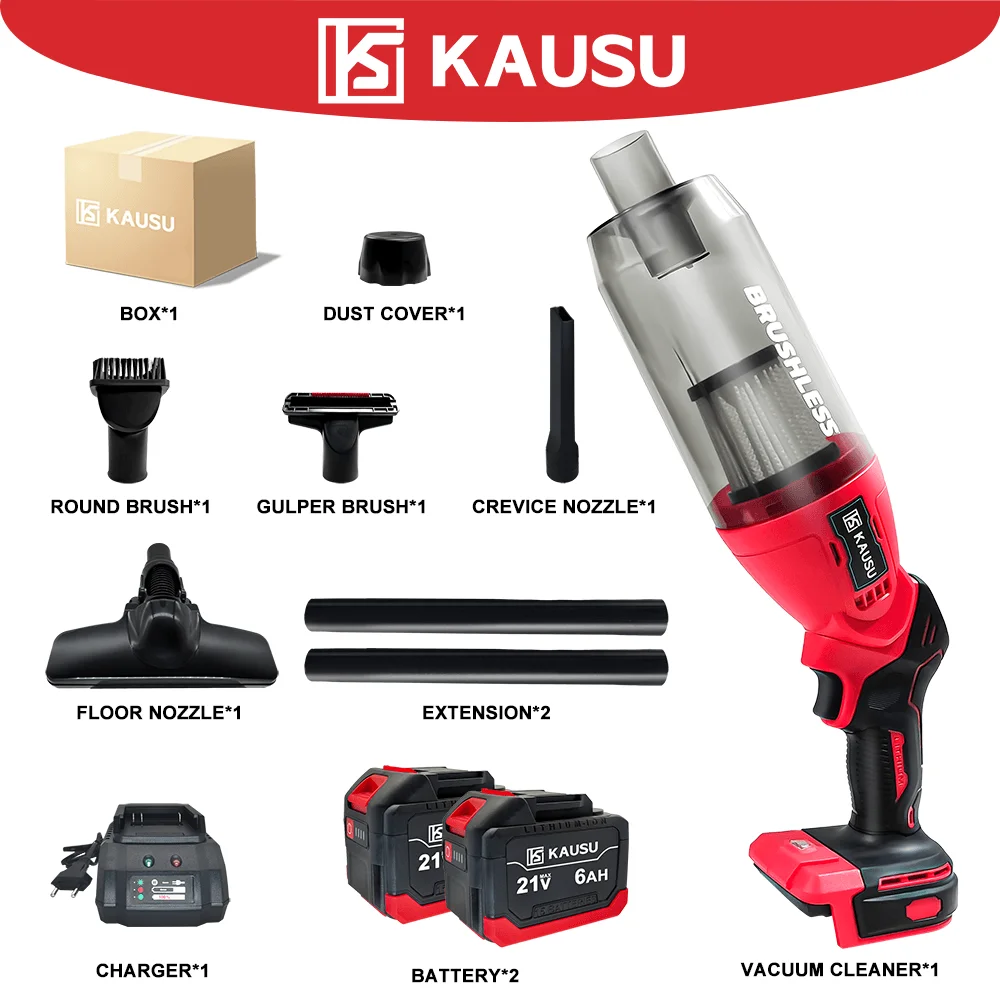 

Беспроводной пылесос KAUSU для Makita 18В