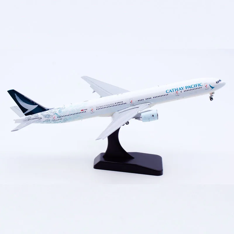XX4129A Коллекционный самолет из сплава в подарок JC Wings 1:400 Cathay Pacific Boeing B777-300 литая под