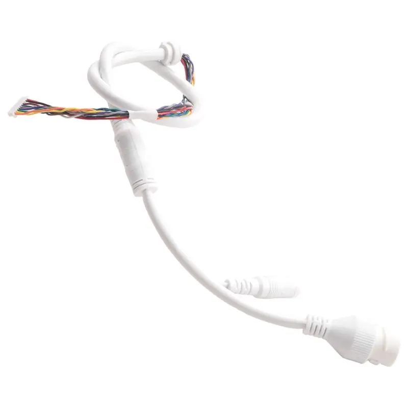 Фото Кабель Ethernet LAN, 10-контактный, 10-жильный, с поддержкой PoE, RJ45, для IP-камер Hikvision, высокоскоростная передача данных - PZZW №1