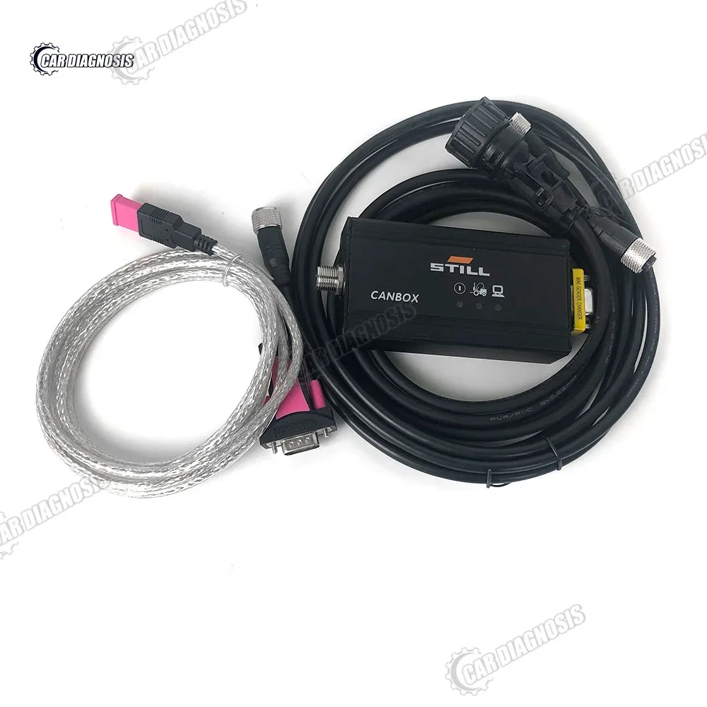 Фото Ноутбук v110 для STILL CANBOX USB (OEM) 50983605400, интерфейс CANBOX для погрузчиков с программным обеспечением STED V8.21 №4