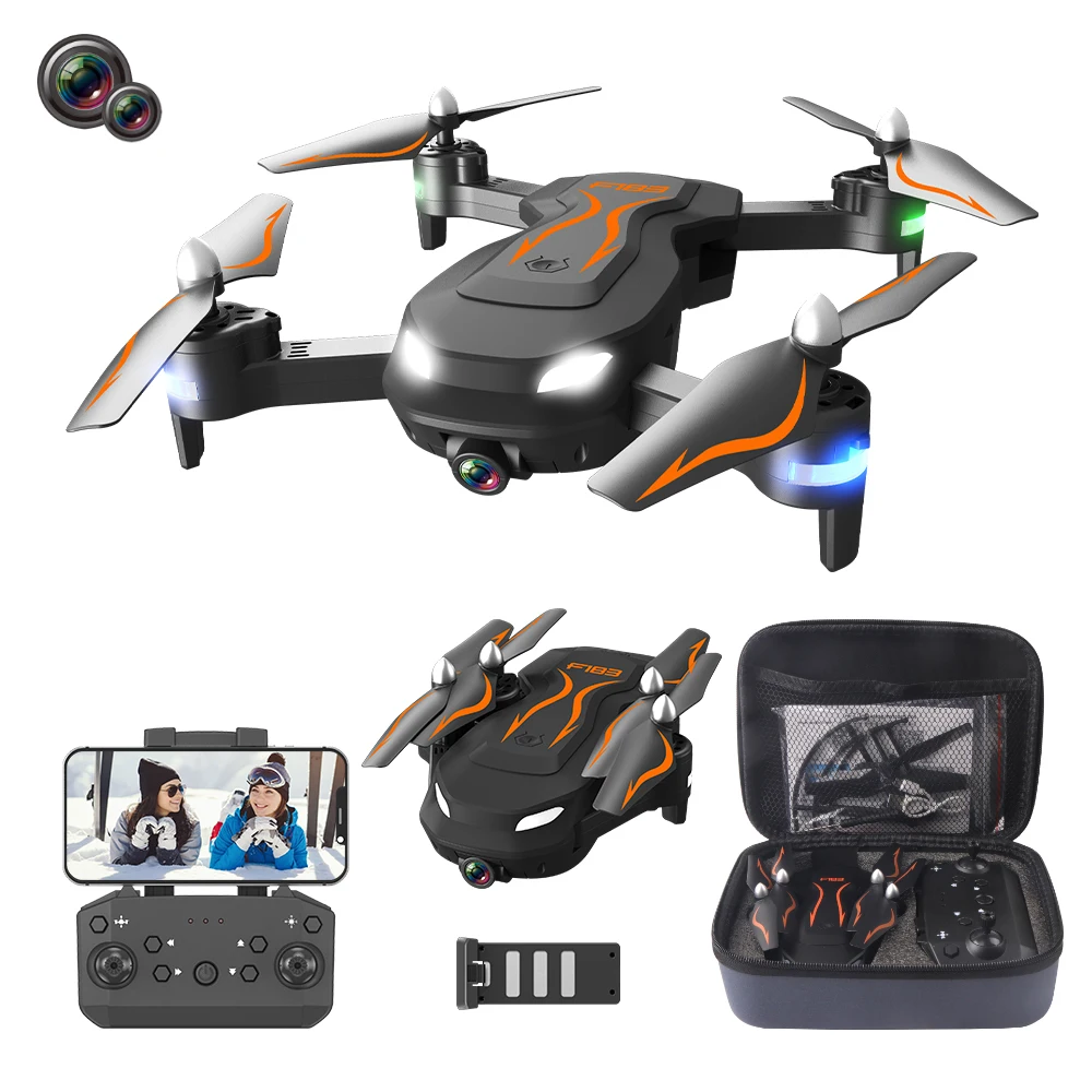 

Дрон-Квадрокоптер складной с камерой 4K 1080P, Wi-Fi, Fpv