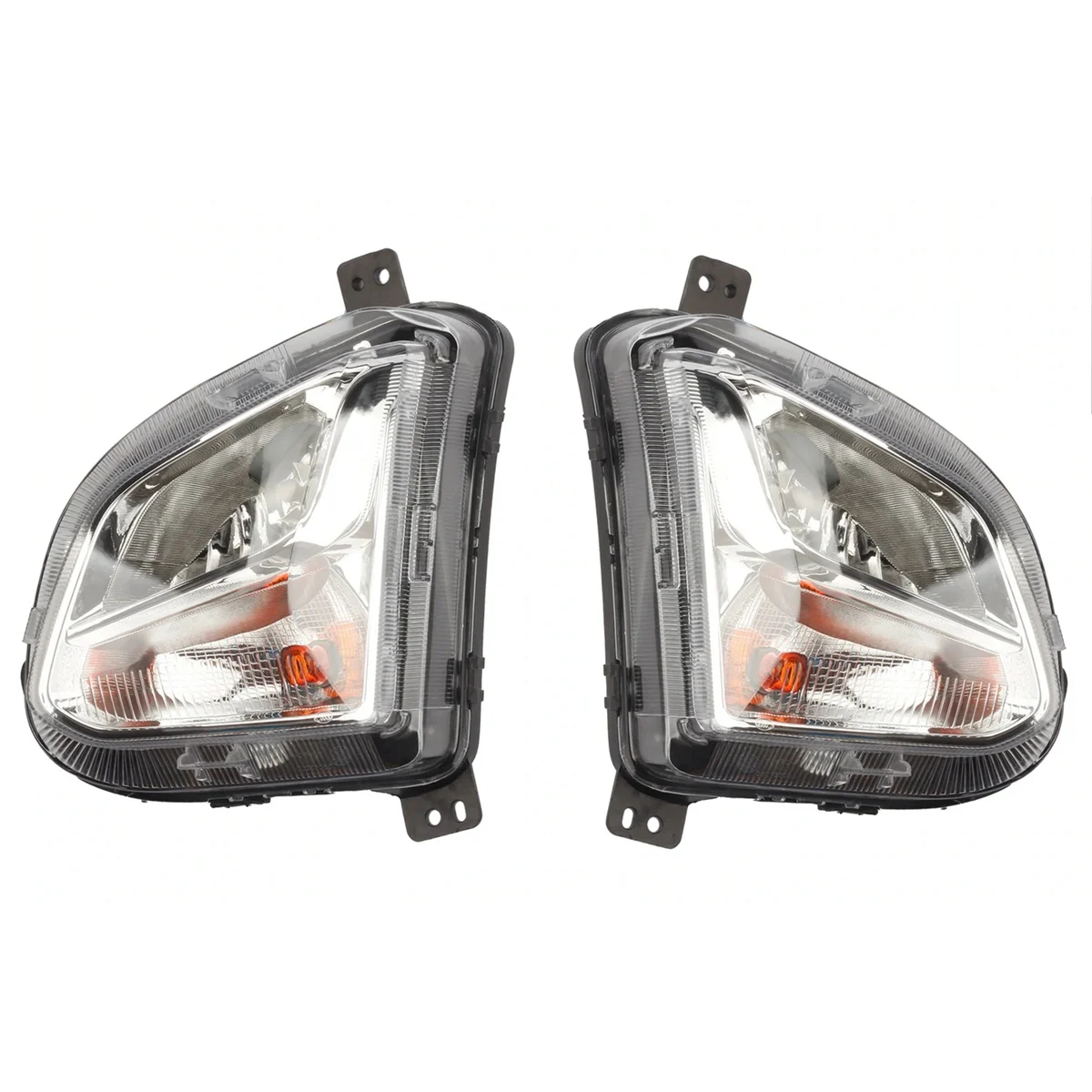 

Front Fog Lamp Left Right Signal Light Transparent Lampshade for 2017-2020
