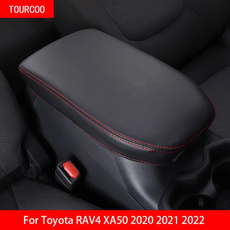 

For Toyota RAV4 XA50 2020 2021 2022 Car Center Armrest Cover Storage Box Pad Protector Modification accessories