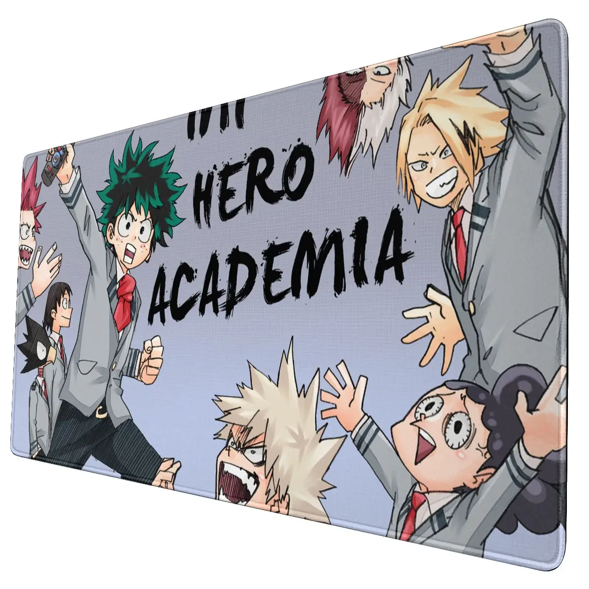 

My Hero Academia Anime Keyboard Mouse Mat Mousepad Black Game Rubber Computer Mouse pad