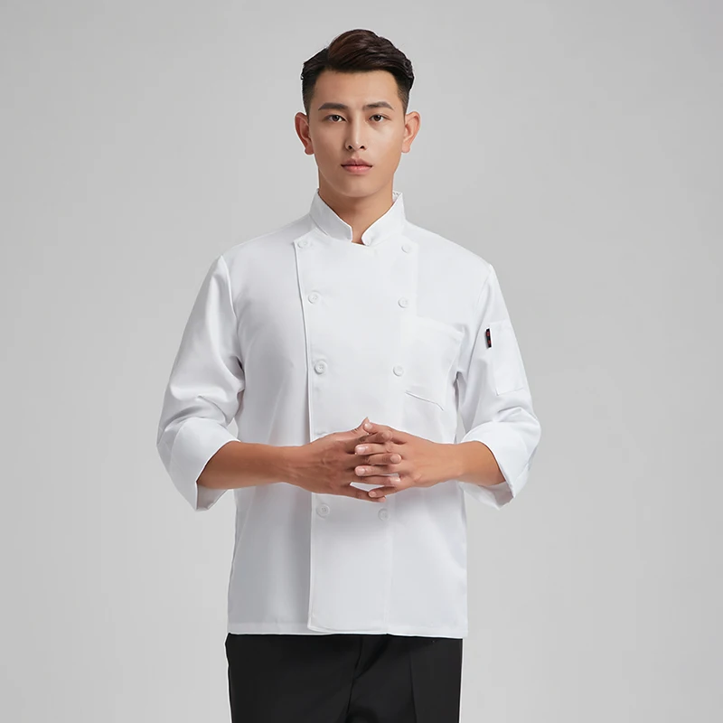 Мужская и женская униформа шеф-повара рабочая одежда Ресторан общественного