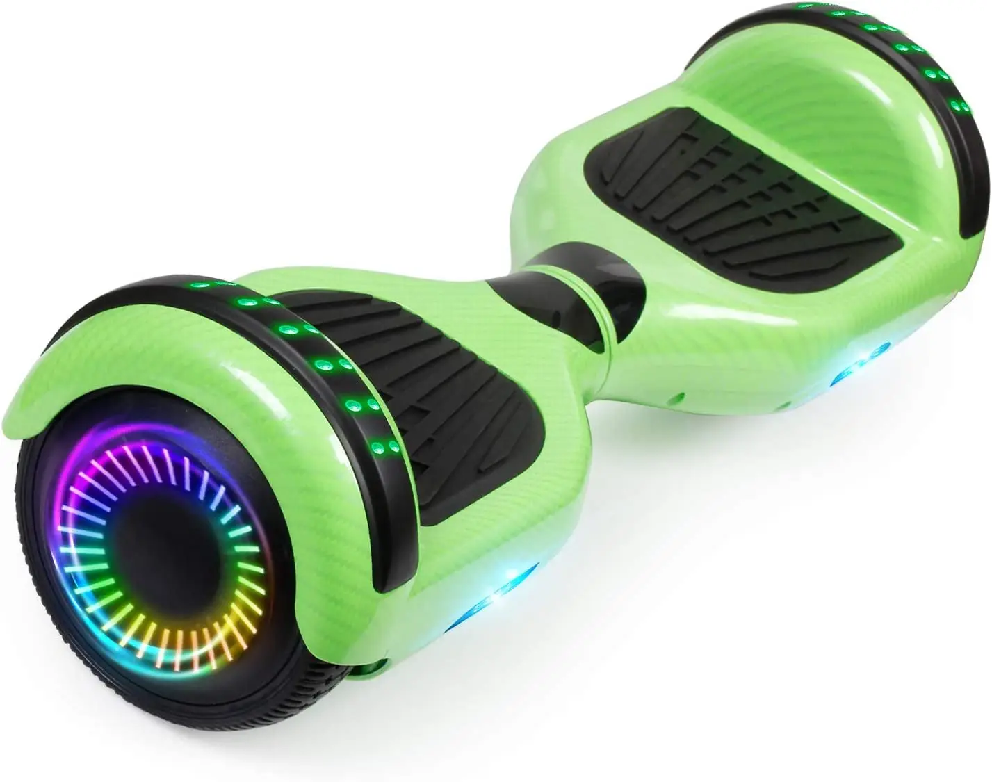 

Hoverboard, 6.5" Self Balancing Scooter Hover with Bluetooth Wheels LED Lights for Kids Adults