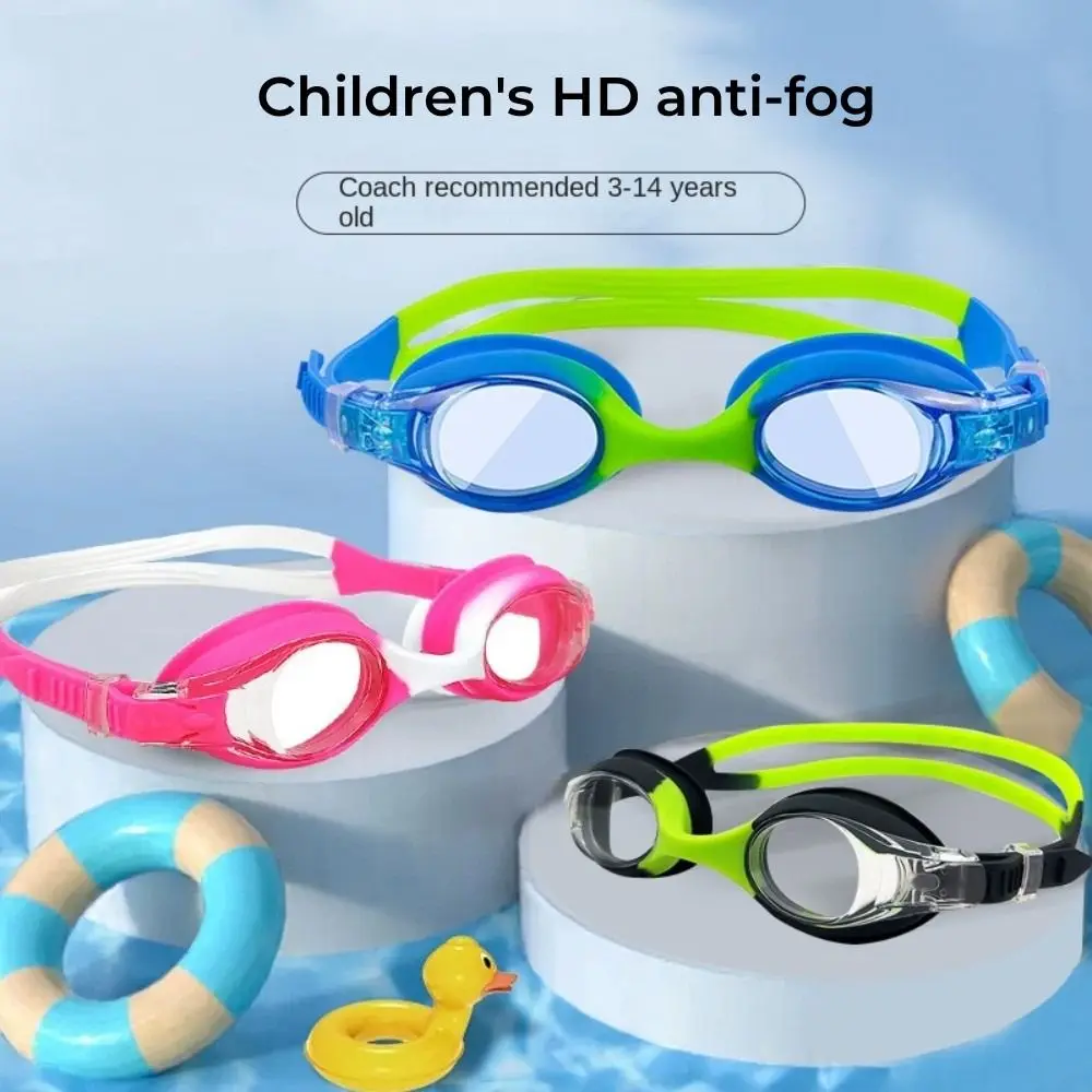 

Waterproof Kids Swimming Goggles Anti Fog UV Protection Diving Swimming Glasses Age 3-14 No Leak Swim Eyewear Boys and Girls