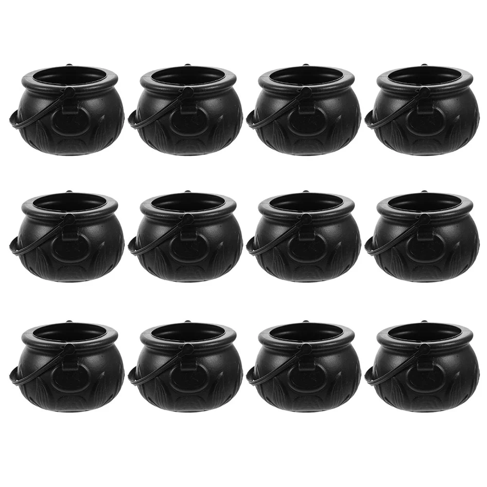 

Small Candy Bucket Halloween Handheld Buckets Party Treat Portable Basket Favors Jar