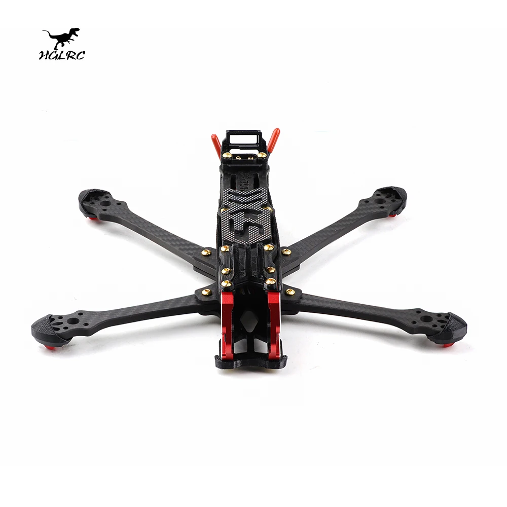 HGLRC Sector X5 210 мм D5 225 углеродное волокно 5 Arm для FPV Freestyle дюймов аналоговые цифровые