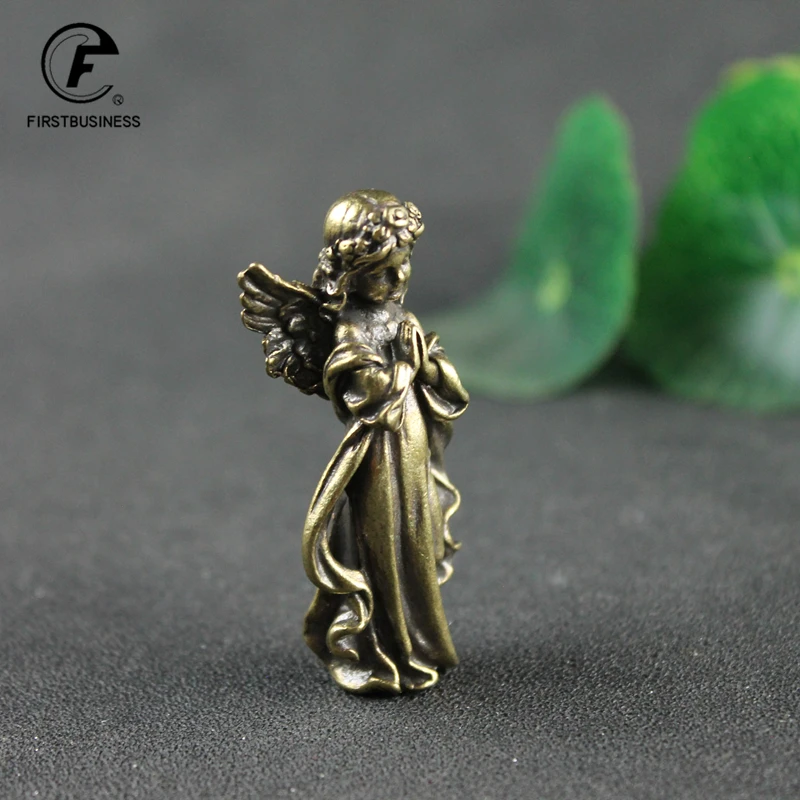 Медные ретро-статуэтки в виде бога любви |