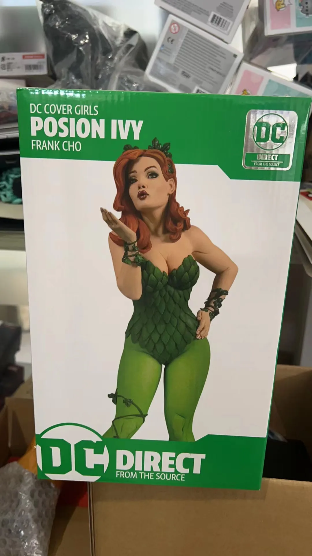 

Limit Sell McFarlane High Quality Resin DC Direct DC COVERGIRLS - Poison Ivy by Frank CHO Statue Figure Model Toys 8 Inch