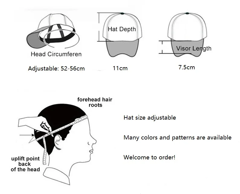 Детская бейсболка Disney Stitch Регулируемая Кепка от солнца с мультяшным рисунком