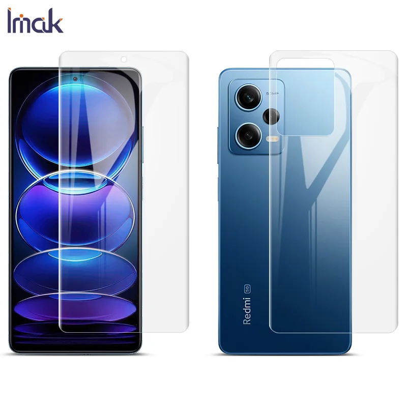 

for Xiaomi Redmi Note 12 Pro Screen Protector IMAK Full Coverage Protective Hydrogel Film for Redmi Note 12 Pro+ Explorer