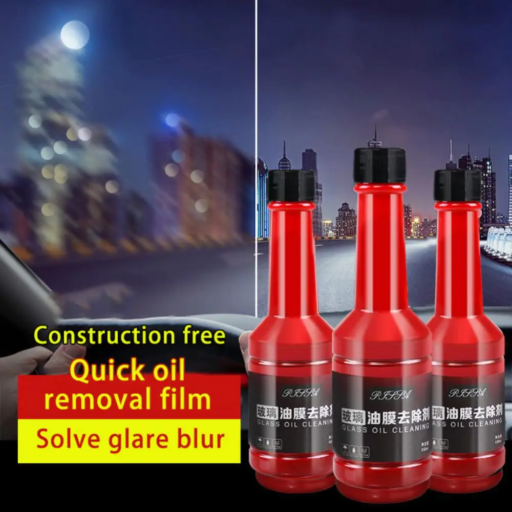 

Rainproof Anti-fog Glass Cleaner Waterproof Durable Car Glass Oil Film Removing Paste Universal 1pcs Car Glass Oil Film Remover