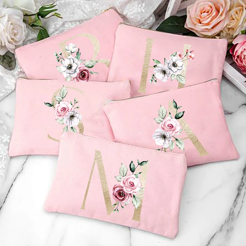 

Женские косметички с золотым алфавитом, сумка, косметичка, сумочка, дорожные органайзеры для помады вечерние модная сумка на молнии, свадебные подарки