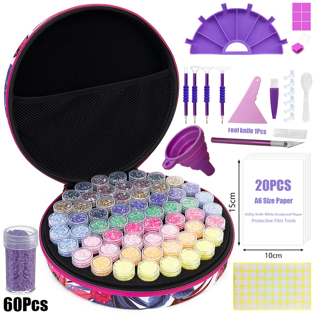 Алмазные художественные аксессуары для рисования новый органайзер инструменты