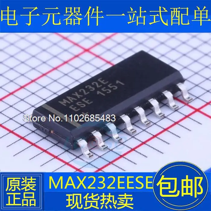 

10 шт./партия MAX232ESE MAX232CSE SOP16 RS-232