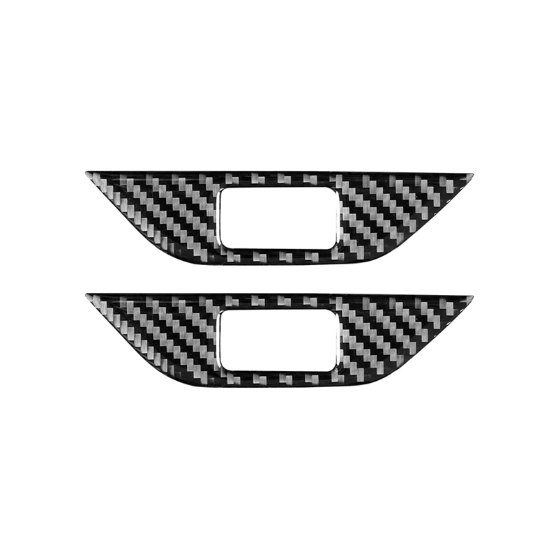 

Carbon Fiber Door Lock Button Switch Panel Cover Trim For Land Rover Discovery Sport 2021 2022 Accessorie