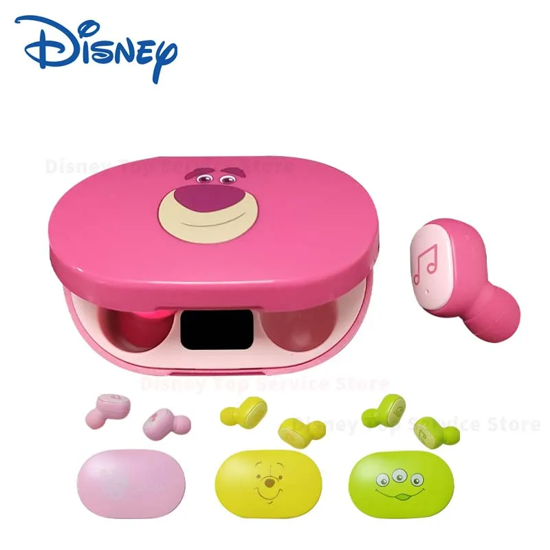 

New Disney Mini Cartoon Wireless Headset E6S HIFI Sound TWS Bluetooth V5.3 Earphones Noise Reduction Headphone Long Battery Life