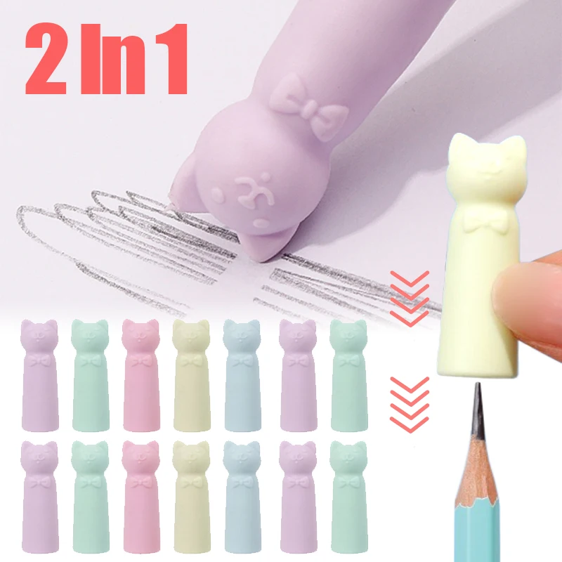 Nib Protective Cap Cartoon Cat Shape Pen Top Protector Cover
