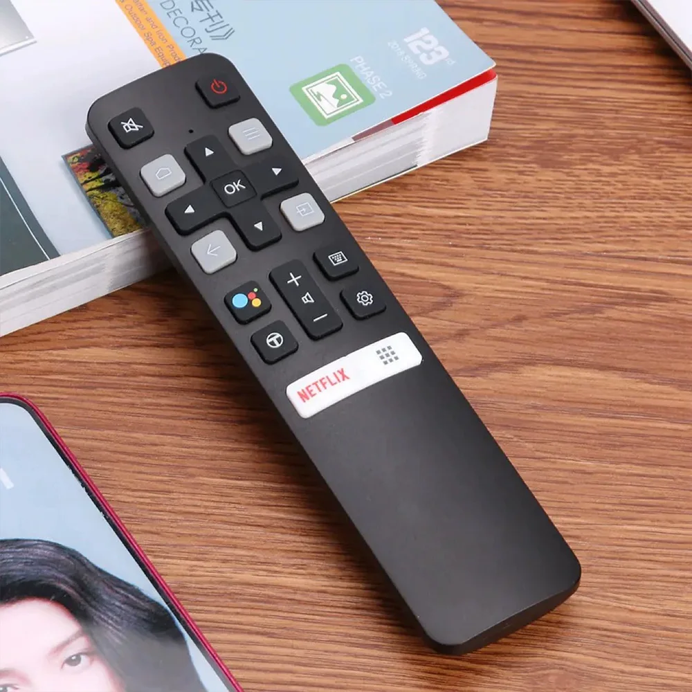Фото Smart TV пульт дистанционного управления для TCL RC802V FMR1 FMR2 FLR1 FUR5 FUR7 Универсальный инфракрасный пульт дистанционного управления без голосовой дропшиппинг №5