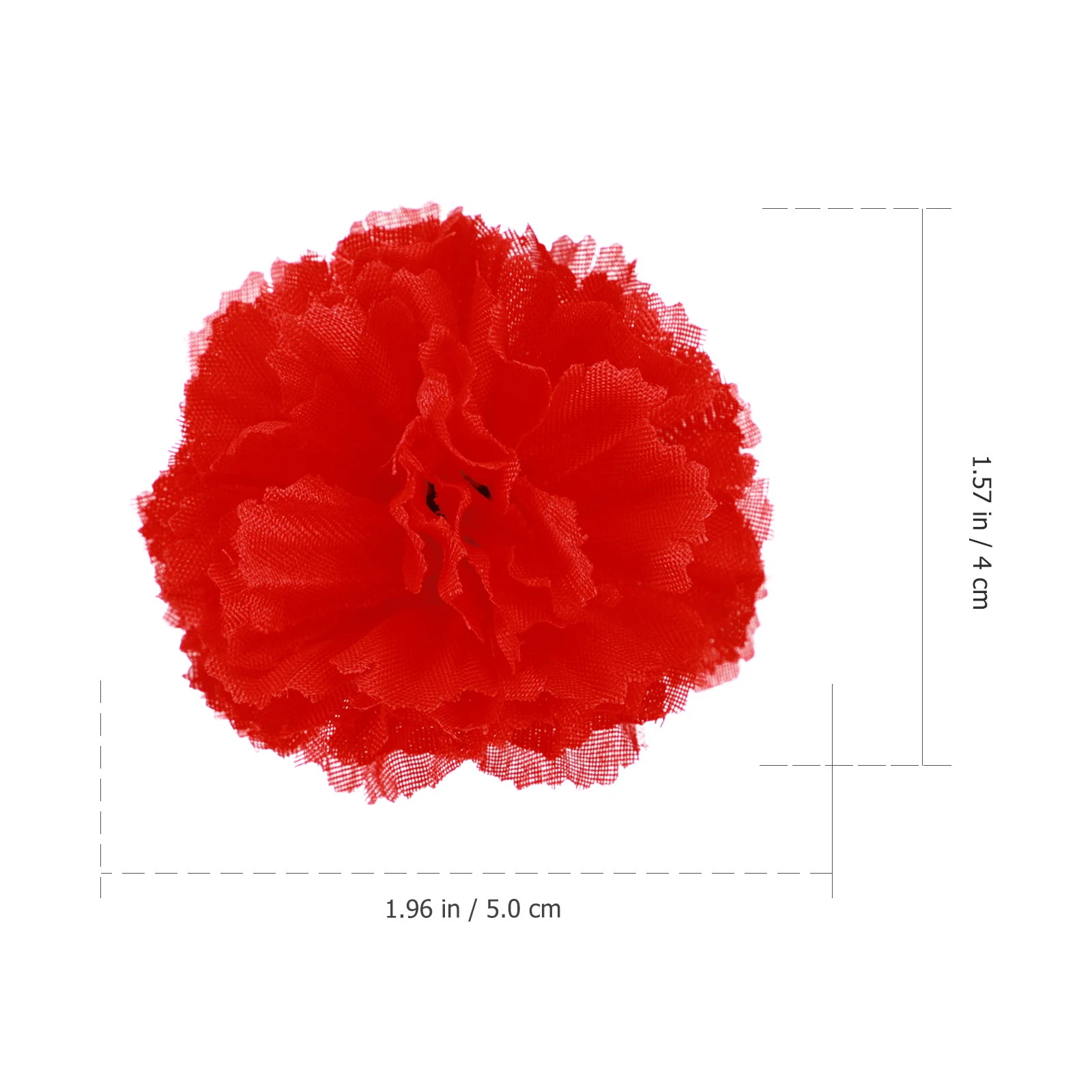 20 шт. гвоздика цветок голова DIY шелковые украшения ложные для свадебного торта
