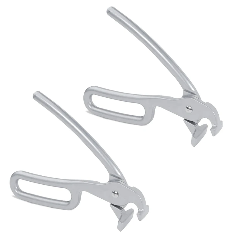 

Pizza Gripper for Deep Pizza Pans Heavy Duty Gripper Cast Aluminum Pan Tongs for Pulling Hot Oven Pizza Pan Dish Tray