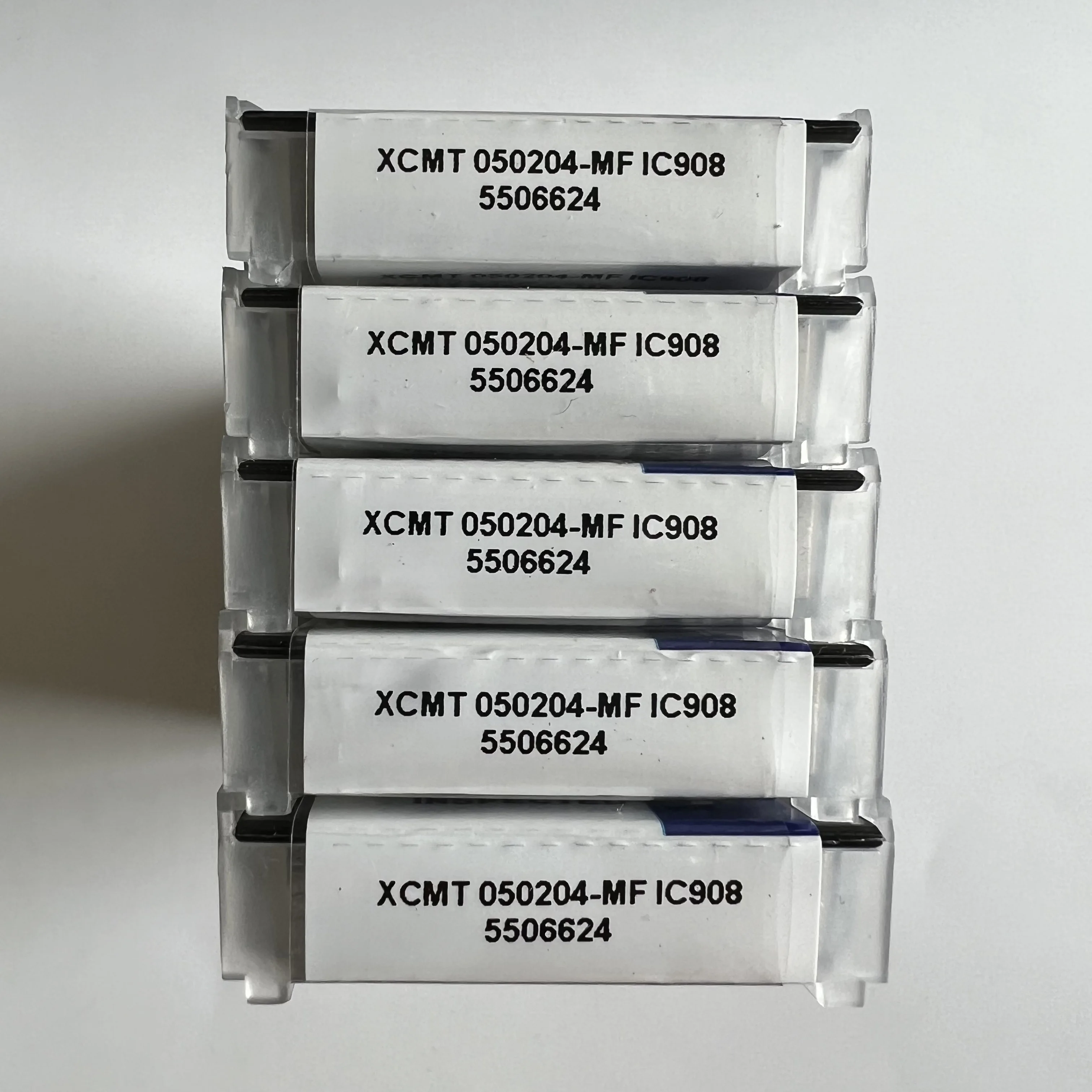 Фото Металлорежущие пластины для точной обработки XCMT10T304-MF IC908/XCMT10T308-MF IC908/XCMT050204-MF IC908/XCMT060204-MF IC908 №3