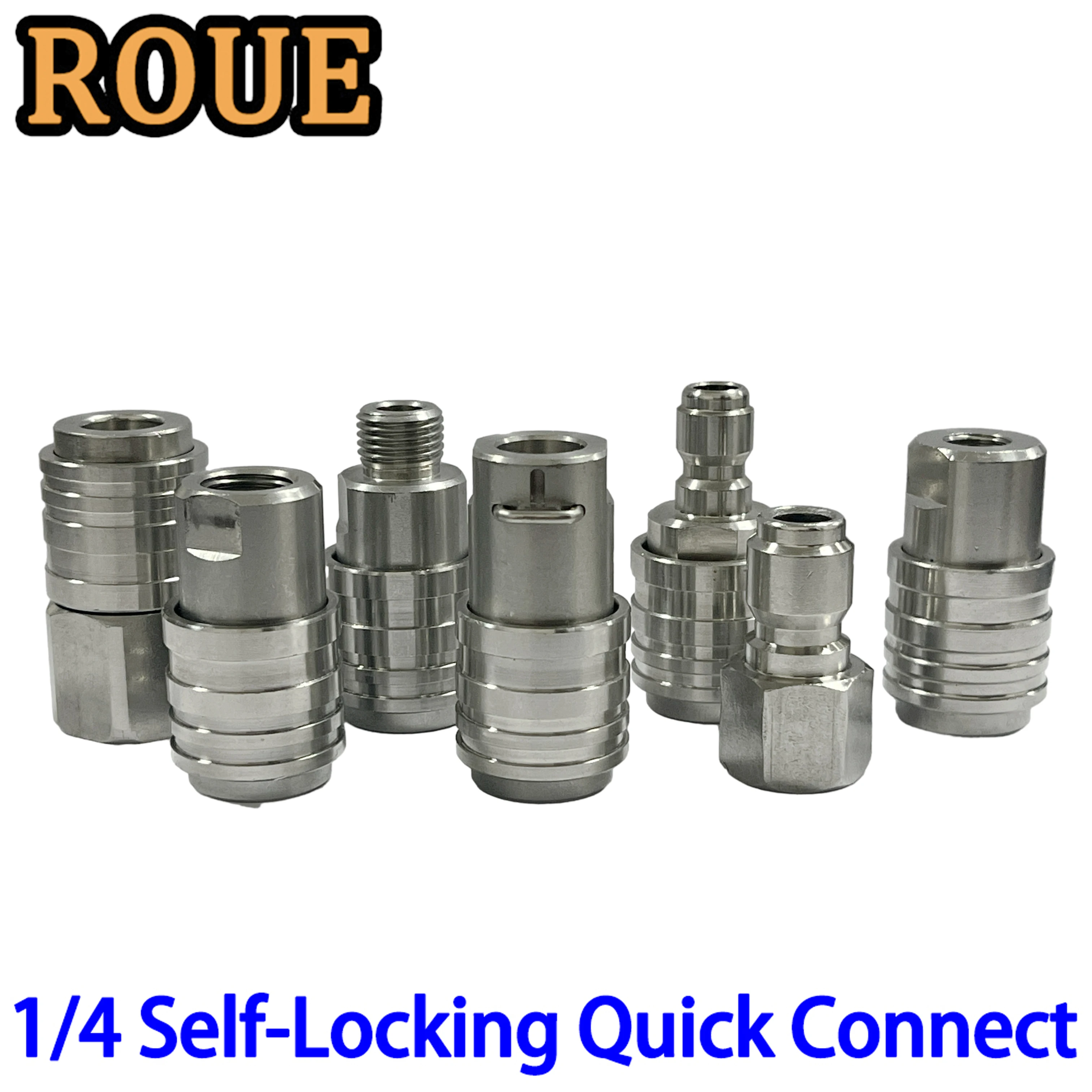 Водяной пистолет высокого давления быстрый разъем из нержавеющей стали 1/4