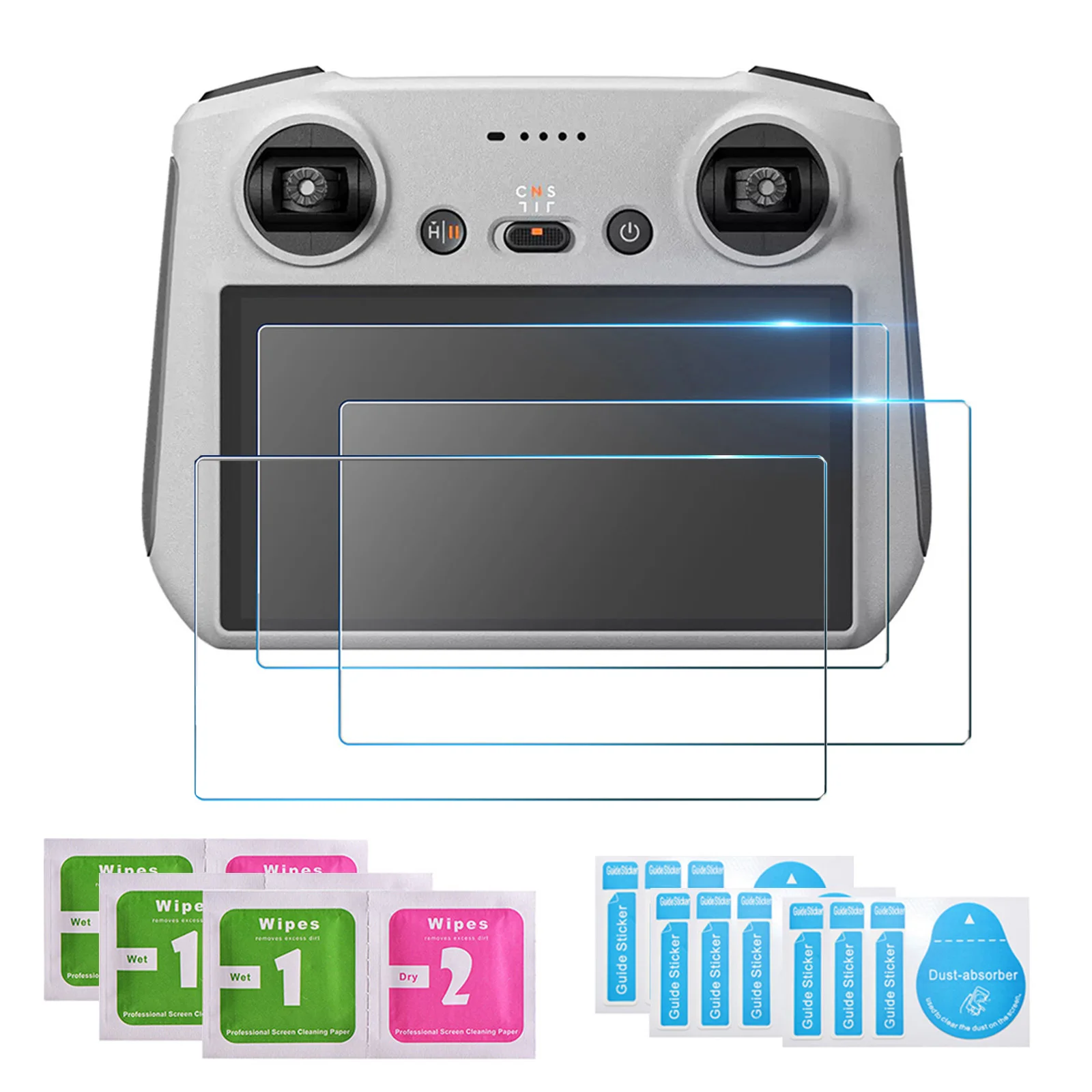 

3pcs/6pcs Tempered Glass Protective Film for DJI Mini 3 Pro Remote Controller Screen Protector Explosionproof HD Film for DJI RC
