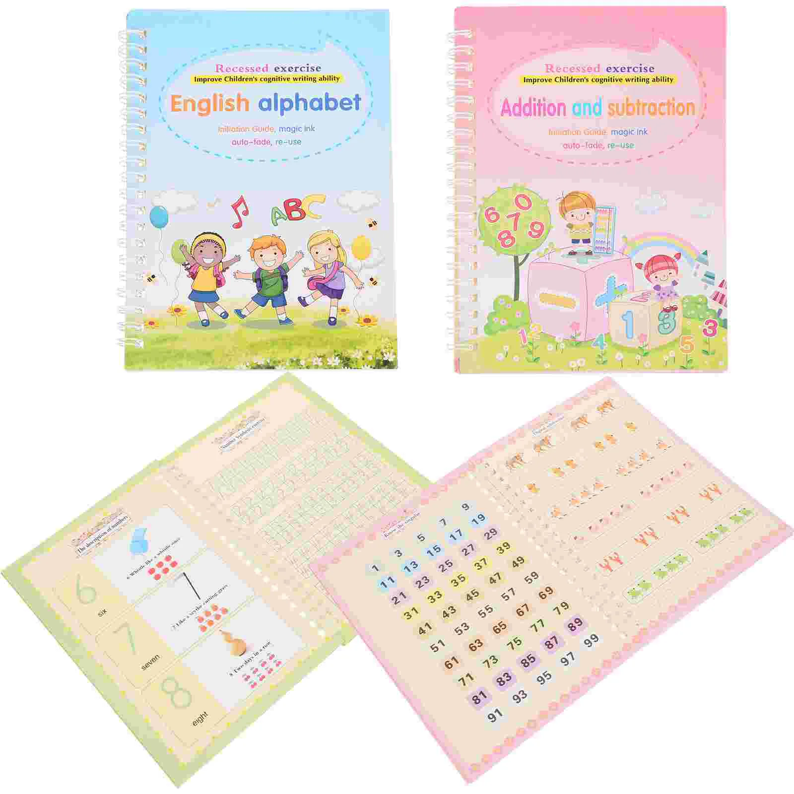 

Calligraphy Practice Kids Grooved Writing Book Other Drawing Paper Canvas Stationary Training Iron Set