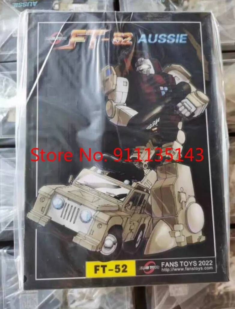 

FansToys FT-52 FT52 Aussie Outback G1 Collectible Action Figure Robot Deformed Toy in stock