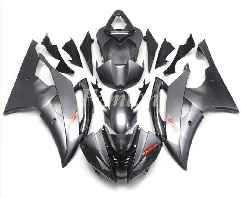 

Комплект обтекателей для мотоцикла, подходит для R6 2008 2009 2010 2011 2012 2014 2016 Комплект кузова высокого качества ABS под давлением серый