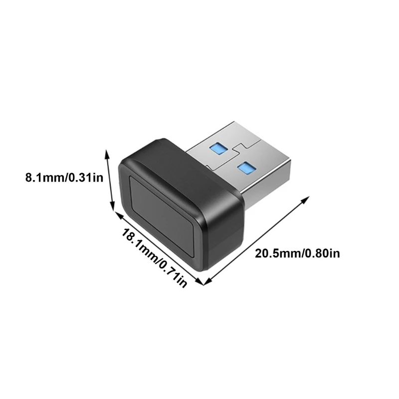 USB-считыватель отпечатков пальцев окно Hello считыватель решение для безопасного