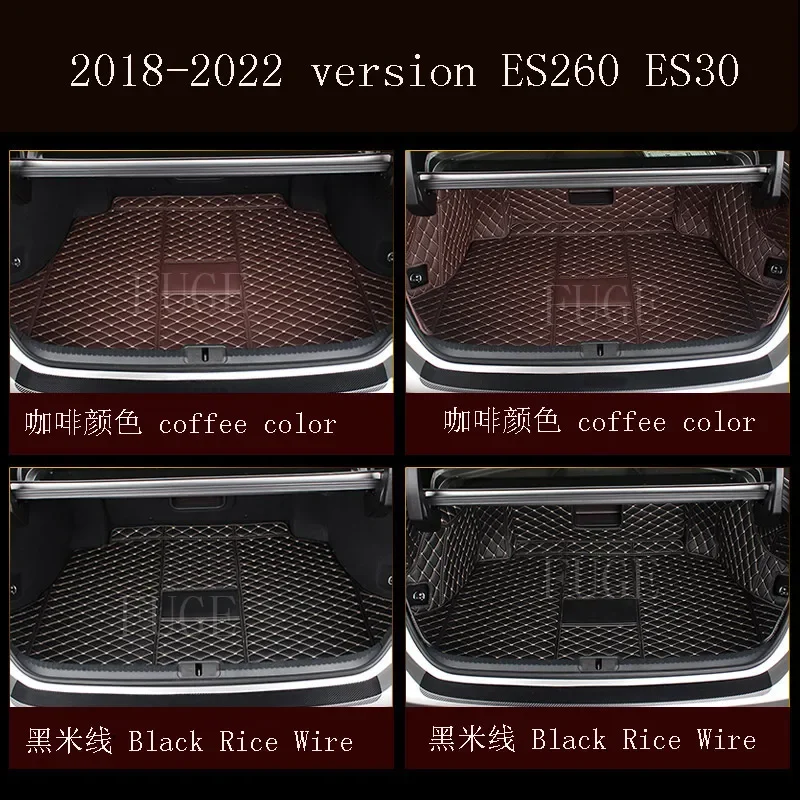 Для Lexus ES коврик для багажника ES260 ES300 полностью закрытый модели 2018-2022 2022